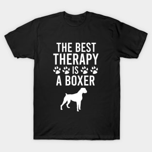 The best therapy is a boxer T-Shirt